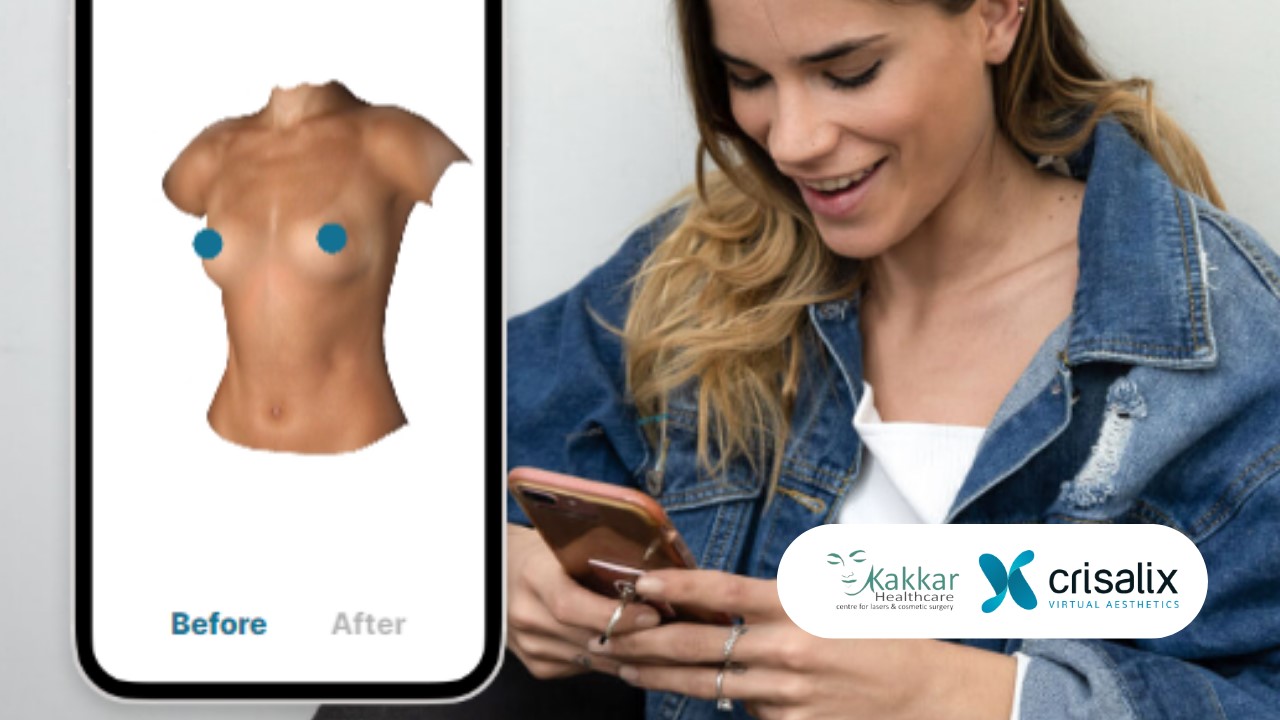 Check before and after with Crisalix, the best in class software with Kakar Healthcare